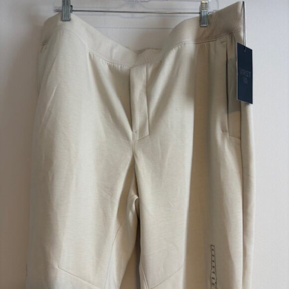 VRST drawstring joggers - cream color size XXL NWT - Picture 2 of 6
